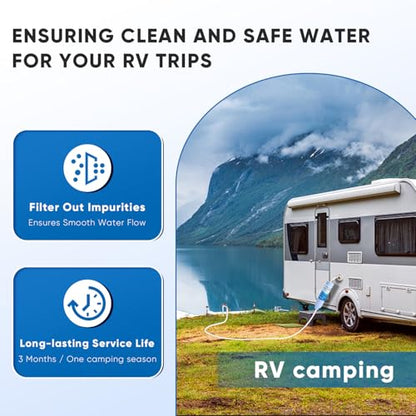 RV Water Filter System for Garden