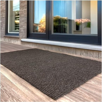 Heavy Duty Durable All Weather Indoor (6' x 16' (Rectangular) / Brick)
