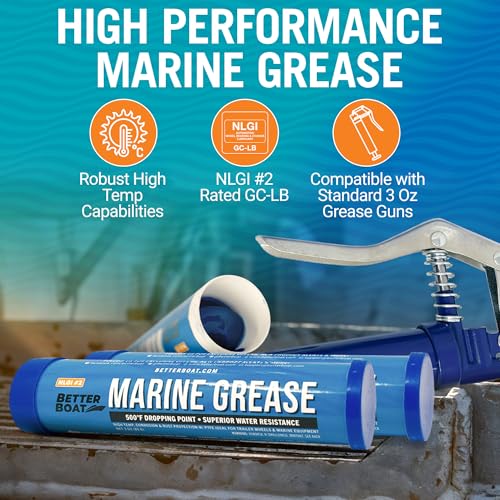 3PK Mini Marine Grease Tube (3PK Mini 3oz)