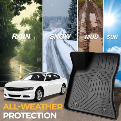 Floor Mats for 2011 (For Dodge Charger RWD | 2011-2023)