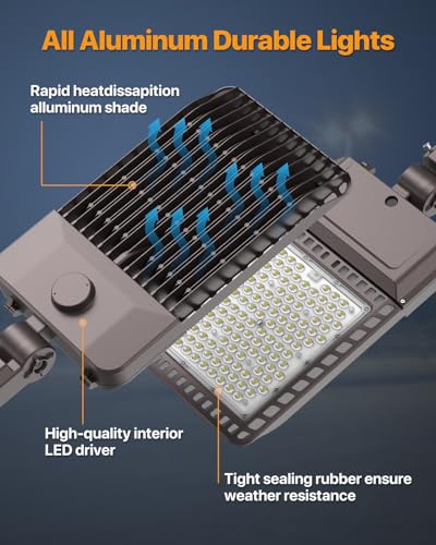 Led Parking Lot Lights 400W (Slip Fit 400W 2P)