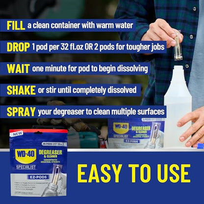Degreaser and Cleaner EZ (120 Count (0.28 Fl Oz Each))