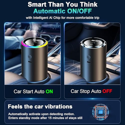 Smart Car Air Freshener (Glossy Black)
