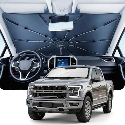Umbrella Windshield Sun Shade for Ford F150 F250 F350 F450 (FOR | Ford F150 F250 F350 F450 (2015-2026))