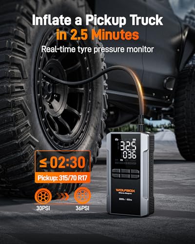 MV16A 3000A Jump Starter with Air Compressor (3000A)
