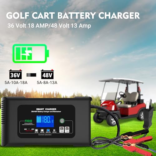 Golf cart Battery Charger (Crowfoot Plug)