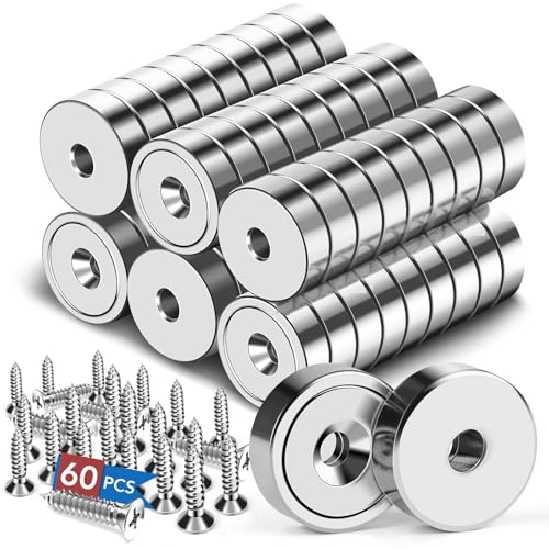 Magnets Neodymium Magnet 20LBS Strong Heavy Duty Rare Earth 60 P (20 lbs)