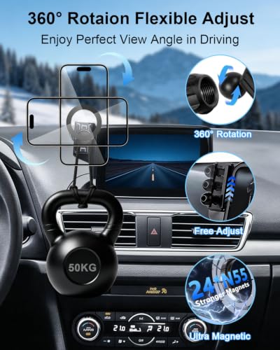 Car Phone Mount for Mazda CX (MX-5 Miata 2016-2023 /CX-3 2016-2021/3 2014-2016 / Magsafe)