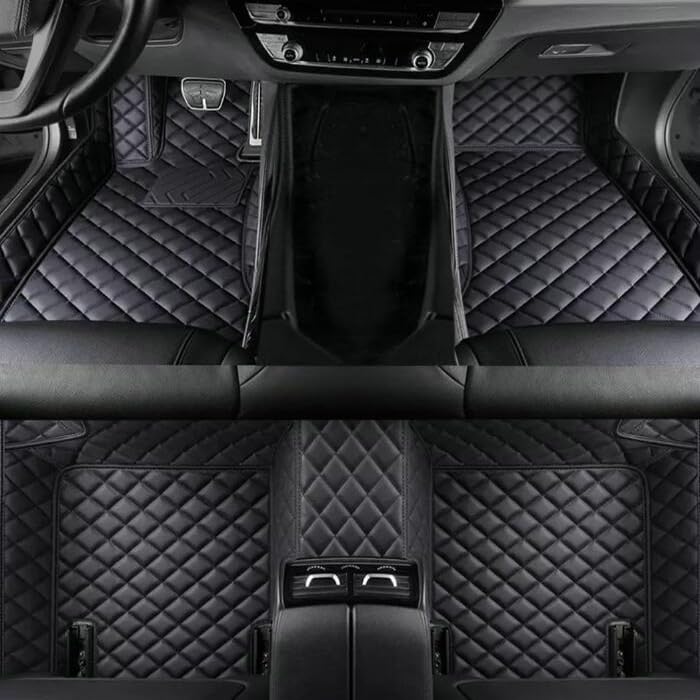 Customization Floor Mats and Cargo Mats are Suitable for 99% of Cars (Black car mats / 3D Floor Mats)