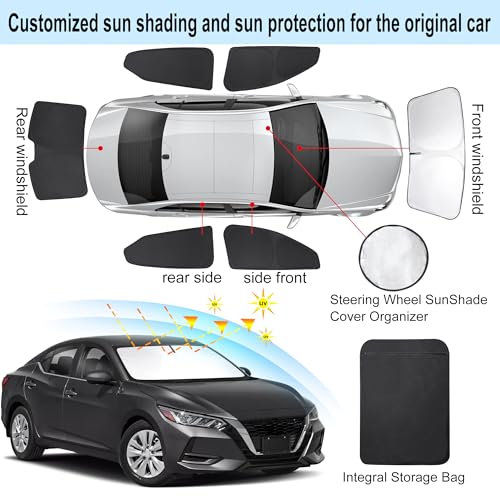 Window Shades for Nissan Sentra 2020 (Nissan Sentra 2020-Present)