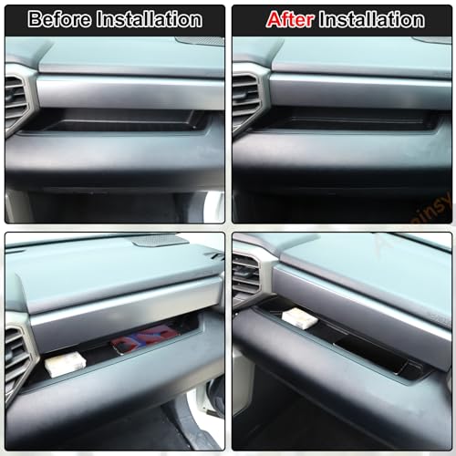 Co Pilot Dashboard Organizer Tray Compatible with Toyota Tundra 2022