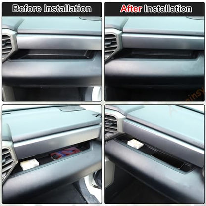 Co Pilot Dashboard Organizer Tray Compatible with Toyota Tundra 2022