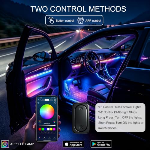 Interior Car LED Strip Lights