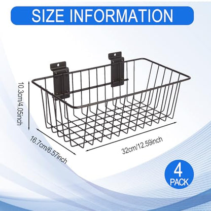 Slatwall Basket (12⅝” x 6⅝")
