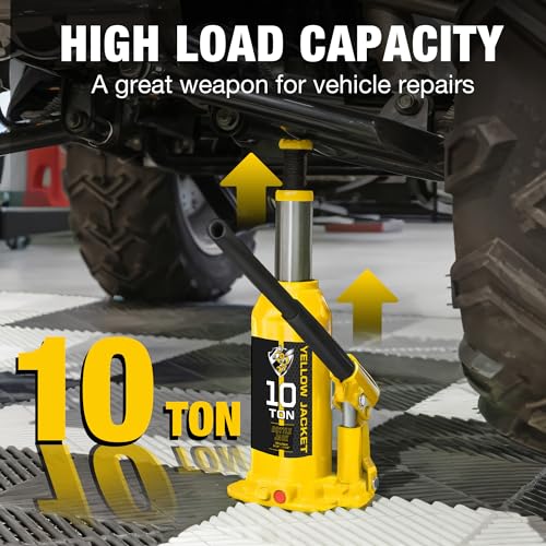 10 Ton Muti Directional Welded Bottle Jack (yellow / 10 ton muti-directional)