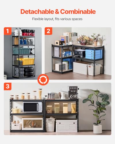 Storage Shelves (16" D x 32" W x 63" H)
