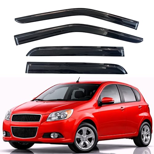 Rain Guards Window Visors for 2007 (2007-2011 Aveo Hatchback)