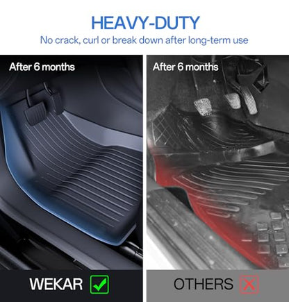 Floor Mats for Model 3 2023 (6 PCS for Tesla Model 3 2018-2023)
