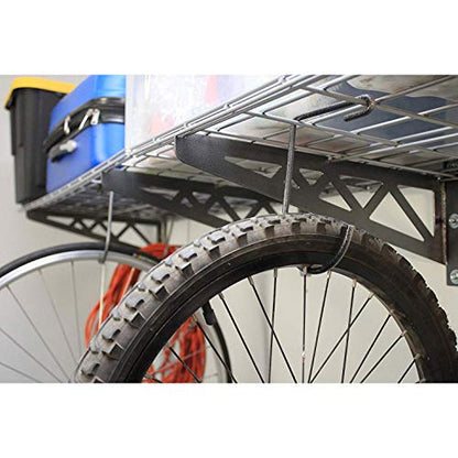 Steel Garage Wall Shelves 2 (24"x48" (2-Pack) / Hammertone)