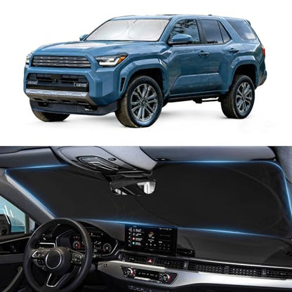 Custom Fit 4 Runner Windshield Sunshade for 4Runner 2010 (Fit 4-Runner toyota 2010-2023)