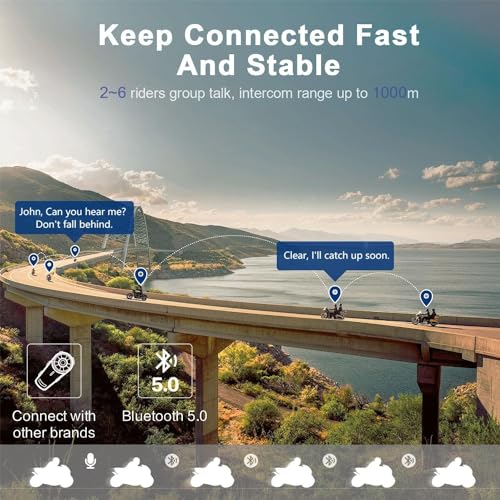 FX6S Motorcycle Helmet Bluetooth (FX6S 1PC)