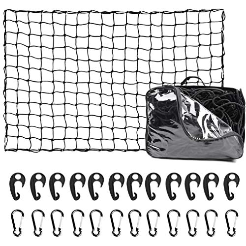 Roof Rack Basket with Extension (Roof rack + Bag + Net)