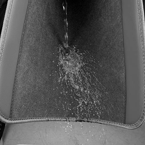 Waterproof Universal Fit Car Floor Mats (All Gray)