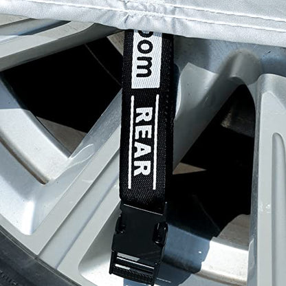 Light Shell Waterproof UV (Silver-Green / YXXL: for SUV (Length 206"-215"))