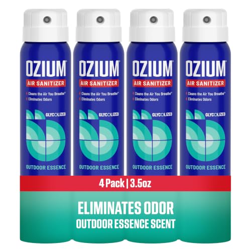 3.5 Oz. Air Sanitizer and Odor Eliminator Spray (1 Count (Pack of 4))