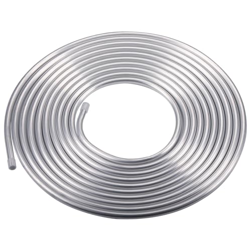 1 4" OD Aluminum Hard Fuel Line Hardline Tube Tubing Coil 10 Feet Roll (1/4"OD 10FT)
