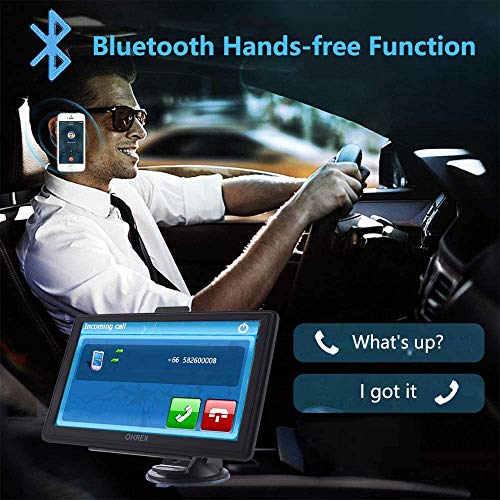 N800 GPS Navigator for Car with Bluetooth (7 inch Bluetooth Black for N800)
