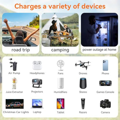 300W Car Power Inverter 12V DC to 110V AC Car Charging Adapter