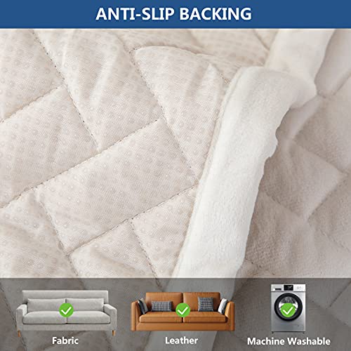 Couch Cover Sectional Couch Covers (43''x70''/Rectangular / White)