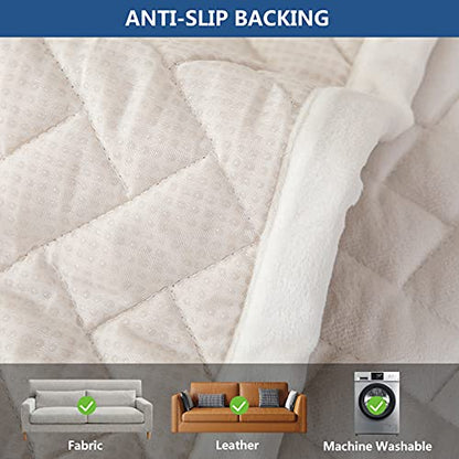 Couch Cover Sectional Couch Covers (43''x82''/Rectangular / White)