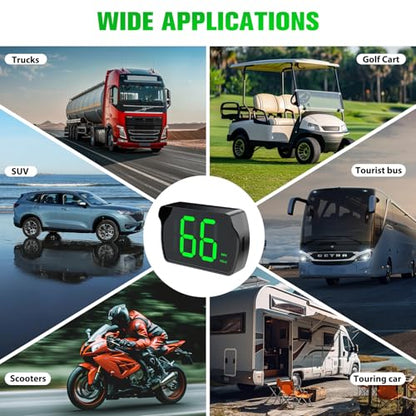 GPS Digital Speedometer for Car MPH (Digital Speedometer with Charger)