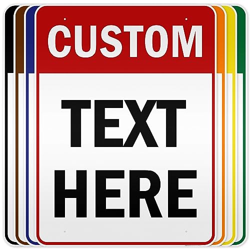 Custom Sign Custom Sign for Business (Header - Vertical / 36x48 - DiBound Reflective)