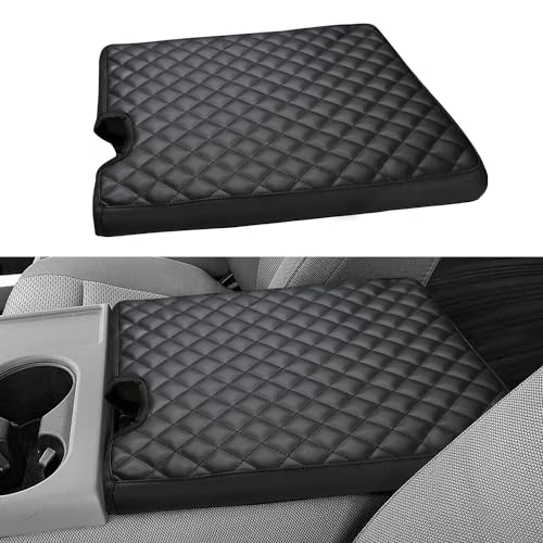 Car Center Console Armrest Cover for 2025 Ford F150 Accessories 2015 (Cushion / 2015-2026 Jump Seat)