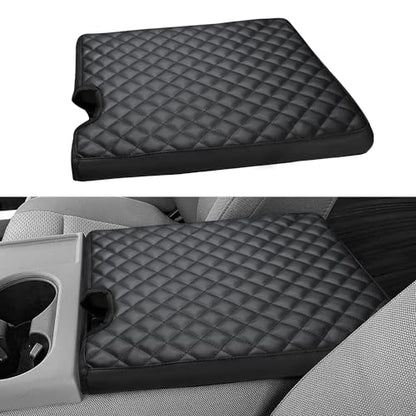 Car Center Console Armrest Cover for 2025 Ford F150 Accessories 2015 (Cushion / 2015-2026 Jump Seat)