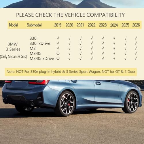 Floor Mats for BMW 3 Series G20 2019 (56 For BMW 3 Series 2019-2026)