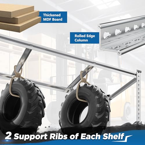 Garage Shelving (48" W x 60 "H x 24" D)