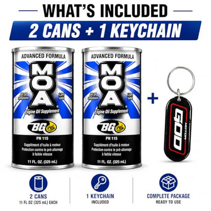 BG Advanced Formula MOA PN 115 Motor Oil Additive