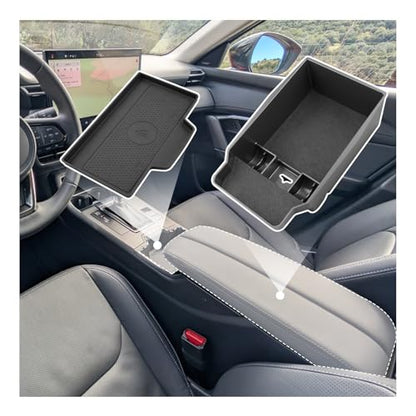 2PCS for 2026 Mazda CX5 Center Console Organizer+Protective Mats