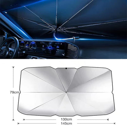 Auto Front Windows Car Windshield Sun Shade Umbrella for Most Vehicles