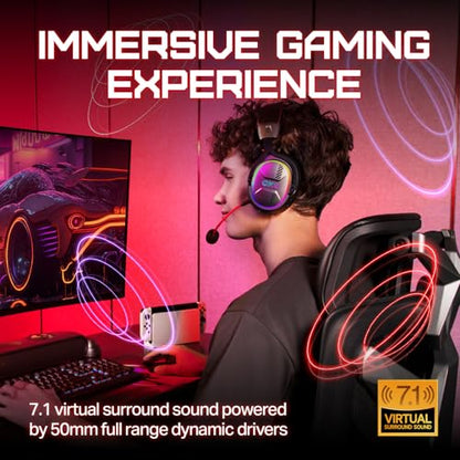 Storm G2 Wireless Gaming Headsets (Black)