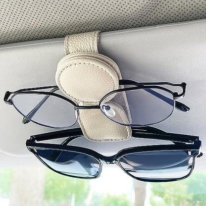 Sunglasses Holder for Car Visor (gray / 1 Pack)