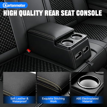 Car Center Console Universal Rear Bench Seat Console (Regular)