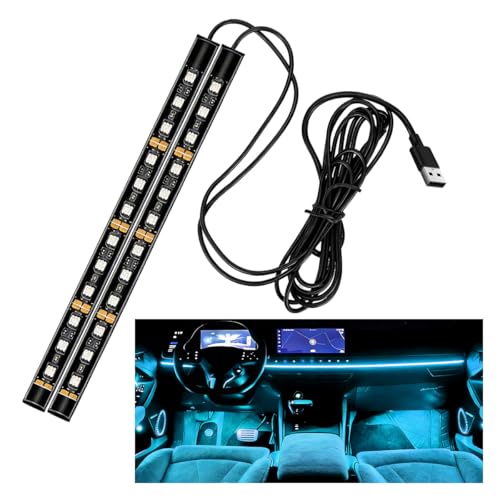 Car LED Strip Light (Ice Blue-USB)