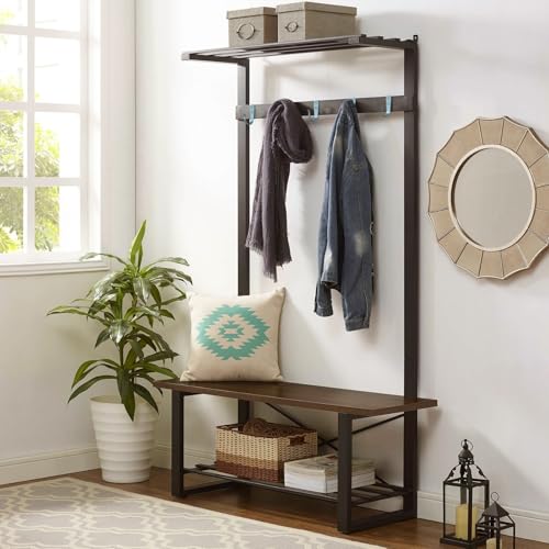 20 Pack Coat Hooks for Hanging (20pcs + Light Blue)