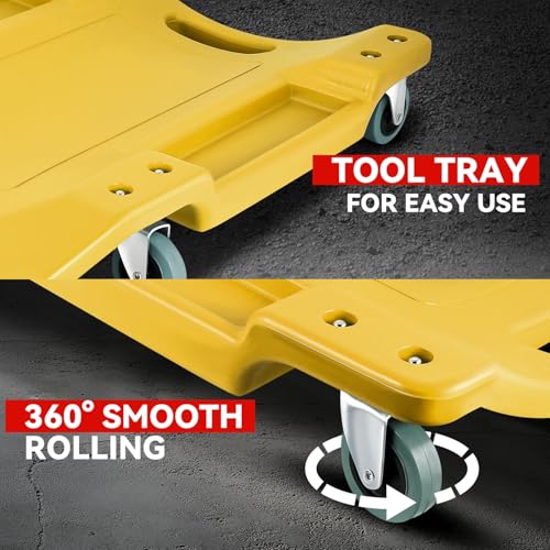40 in Low Profile Under (Yellow / 40" L)