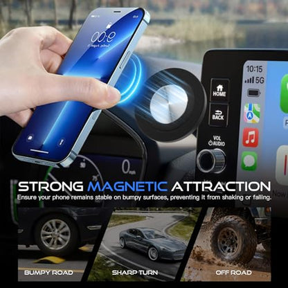 Magnetic Car Phone Holder for 2023 (Auto-Look+Magnetic+Organizer / Honda CR-V 2023-2026)